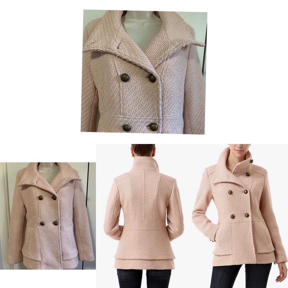 BGSD Jackets & Blazers - Cheri Wool Blend Boucle Coat